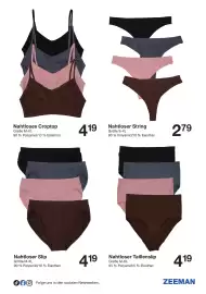 Zeeman Prospekt Seite 9: Nahtloser Taillenslip €4,19, Nahtloser Slip €4,19