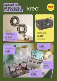 Catálogo Supermercados Vea Página 4: Krea - caja cuadrada €89,90, Krea - canasto krea €8.490,00