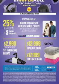 Catálogo Supermercados Vea Página 10: TODO PARA TU CASA AL MEJOR PRECIO Vea VIERNES 09 AL DOMINGO 18 DE OCTUBRE 25% DE