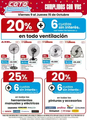 Coto (válido hasta 15-10)