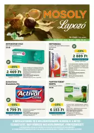 Mosoly patikák akciós újság Oldal 1: Novorufen Cold €2.469,00, Septanazal €2.889,00