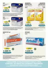 Mosoly patikák akciós újság Oldal 4: Ebrimycin gel €6.889,00, Ketodex €3.639,00