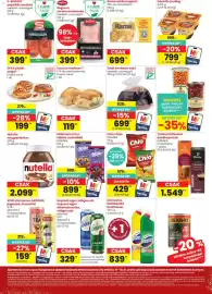 Spar Market akciós újság hét 42 Oldal 2: Zalai kovászos cipó €699,00, Milka extra fun táblás csokoládé €899,00