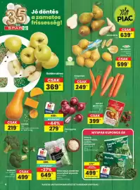 Spar akciós újság hét 42 Oldal 4: Lilahagyma €279,00, GOLDEN ALMA €369,00