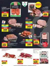 Spar akciós újság hét 42 Oldal 6: S-BUDGET paprikás szalámi €399,00, Spanyol szalámi €599,00