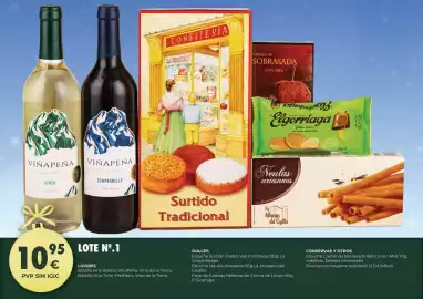 Folleto CashDiplo Página 3: Tempranillo - lote no. 1 €10,95