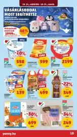 PENNY akciós újság hét 42 Oldal 14: VICI Füstölt Lazacfilé €699,00, Korpás Kenyér €349,00