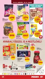 PENNY akciós újság hét 42 Oldal 19: Balaton Szelet €199,00, CRIP CROP ZABKÁSA €139,00