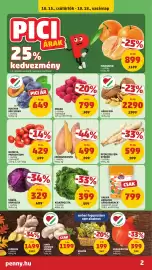 PENNY akciós újság hét 42 Oldal 2: Mandarin €899,00, Hokkaido tök €399,00
