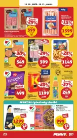 PENNY akciós újság hét 42 Oldal 27: Kubu Play ital €249,00, KARÁT PRÉMIUM SERTÉS SONKA €399,00
