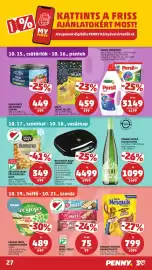 PENNY akciós újság hét 42 Oldal 31: VEGAJÓ TRAPI SZENDVICSKRÉM €489,00, BERLINGER HAUS SZENDVICSSÜTŐ €4.499,00