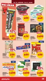 PENNY akciós újság hét 42 Oldal 32: Czifra Fokhagymakrém €439,00, Bodie Húscsíkok XXL €499,00