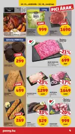 PENNY akciós újság hét 42 Oldal 4: CSOKIS CSIGA €299,00, ZÖLDSÉGESKERT SAVANYÍTOTT KÁPOSZTA XXL €999,00