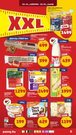 PENNY akciós újság hét 42 Oldal 8: LEVELES TÉSZTA XXL €399,00, PENNY TO GO SALÁTA XXL €1.199,00