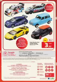 Folleto Alcampo Página 16: Renault - coleccion de coches racing vintage speed o fast food €3,52