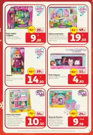 Folleto Alcampo Página 3: Muñeca €14,80, Elements - pack amigos 5 figuras €9,88