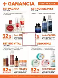 Catálogo Amodil Página 1: 32 - set pagana cód. 7700 €11,00, Set nordic mist cód. 7817 €39.420,00