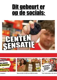 Dirk folder | Herfst Pagina 6: Dit gebeurt er op de socials: SPLIT DOSET MODE STOO SU MO TU MRS STOP W DATE TIME 3:0 109