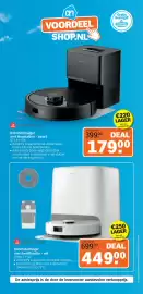 Albert Heijn folder | Voordeelshop Pagina 5: Roborock Robotstofzuiger met dweilfunctie - wit Qrevo 2 ProX €449,00