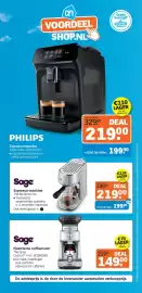 Albert Heijn folder | Voordeelshop Pagina 6: Sage Espresso-machine The Bambino rvs €219,00