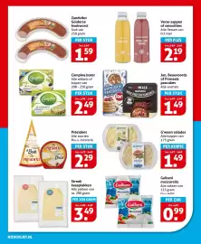 Hoogvliet folder week 42 Pagina 12: Alle Galbani mozzarella €0,99, Verse sappen of smoothies €2,19