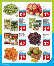 Hoogvliet folder week 42 Pagina 8: Mandarijnen €1,99, Mango ready to eat €1,49
