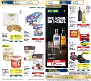 METRO Prospekt woche 42 Seite 11: Weideglück Fruchtjoghurt €1,99, Coca-Cola €9,59