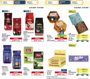 METRO Prospekt woche 42 Seite 12: Ferrero Küsschen €2,49, Mövenpick Caffè Crema €13,07