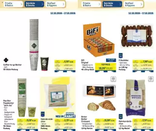 METRO Prospekt woche 42 Seite 18: METRO Chef Mehrkornbrötchen €7,79, Bridor Butter Croissant €15,99