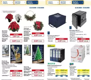 METRO Prospekt woche 42 Seite 22: Aro Kopierpapier €16,99, Tarrington House Türkränze €18,99