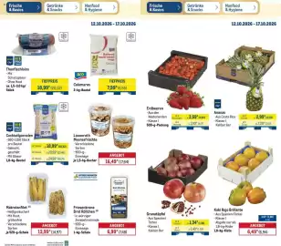 METRO Prospekt woche 42 Seite 5: Kaki Rojo Brillante €6,49, METRO Chef Cocktailgarnelen €18,99