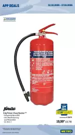 METRO Prospekt woche 42 Seite 3: Alecto 6 kg Pulver-Feuerlöscher €17,99