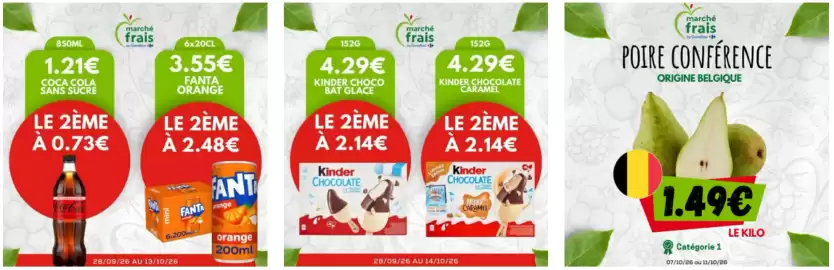 Catalogue marché frais Géant semaine 41 page 1