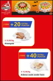 Renmans folder Pagina 5: RENMANS Kwaliteit smaakt -Sinds 1978- /100G +20 EXTRA- PUNTEN € 19,98/kg Kreempaté : /100G +40
