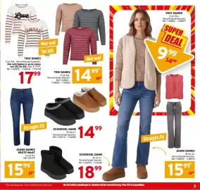 Trafic folder Pagina 3: Schoeisel dame €14,99, Trui dames €14,99