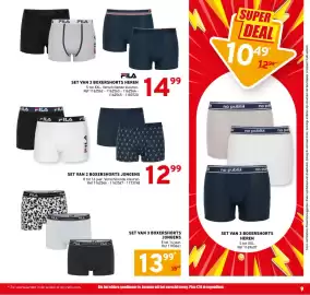 Trafic folder Pagina 9: Set van 3 boxershorts jongens €13,99, Set van 2 boxershorts jongens €12,99