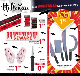 Trafic folder Pagina 7: Bloedige handschoenen €1,49, Fopmes €0,99