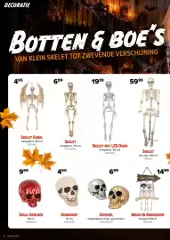 Euroshop folder Pagina 10: Bruid en bruidegom €14,99, Skelet met led ogen €19,99