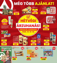 Interspar akciós újság hét 42 Oldal 20: Ananász €499,00, Hey-Ho €499,00