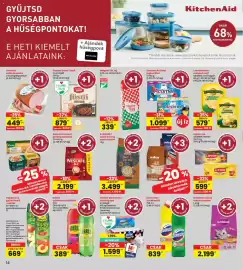 Interspar akciós újság hét 42 Oldal 14: Nescafé instant kávéspecialitás €2.199,00, Ooops! Excellence Toalettpapír €1.599,00