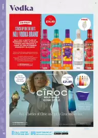 Bestway leaflet Page 10: Vodka 10 Vodka SMIRNOFF STOCK UP ON THE UK'S NO.I VODKA BRAND BUY ANY 4 BOTTLES OF SMIRNOFF 70CL
