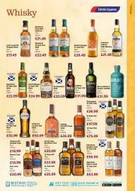 Bestway leaflet Page 17: Glenmorangie €26,49, The Ardmore Legacy Malt Whisky €21,49