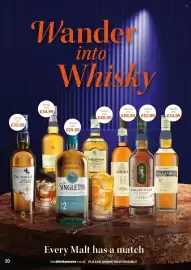 Bestway leaflet Page 20: The Singleton Single Malt Scotch Whisky €29,99