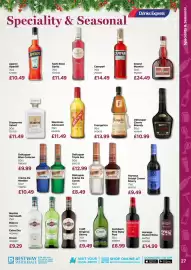 Bestway leaflet Page 27: DeKuyper cherry brandy €10,99, Cockburn fine ruby port €8,99