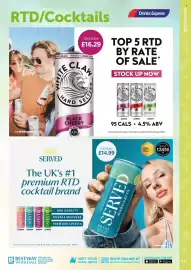 Bestway leaflet Page 41: White Claw hard seltzer €16,29