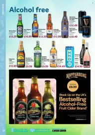 Bestway leaflet Page 52: Wkd blue €16,49, Captain Morgan Spiced Gold Alcohol Free €9,99