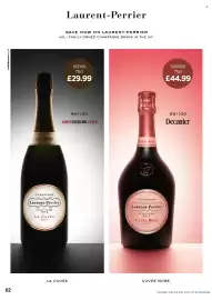 Bestway leaflet Page 62: Laurent-Perrier La Cuvée €29,99, Laurent-Perrier Cuvée Rosé €44,99