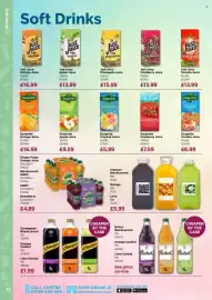 Bestway leaflet Page 72: Just Juice Apple Juice €13,99, Just Juice Orange Juice €16,99
