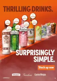 Bestway leaflet Page 9: THRILLING DRINKS. 669479 824313 70cl £13.79 708613 70cl £12.89 70cl 414914 70cl £12.69 £12.69 391039