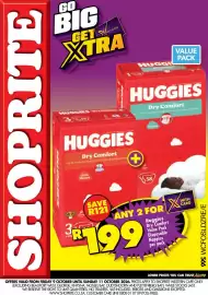 Shoprite catalogue Page 1: Huggies Dry Comfort €199,00